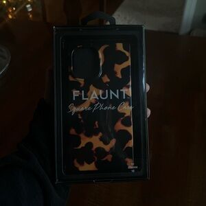 Flaunt square tortoise shell iPhone 16 NEW case
